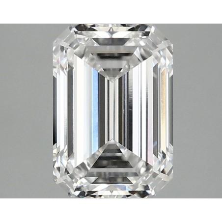 Diament laboratoryjny szlif szmaragdowy, 2.05ct, VVS2, D, IGI LG755531415