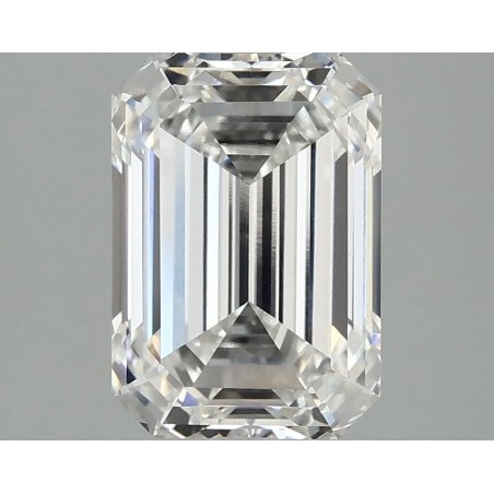 Diament laboratoryjny szlif szmaragdowy, 2.59ct, VVS2, F, IGI LG756536774