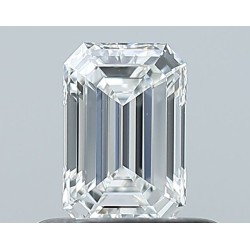 Diament szlif szmaragdowy, 0.51ct, VVS1, F, GIA 2534211814