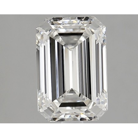 Diament laboratoryjny szlif szmaragdowy, 2.5ct, VVS2, F, IGI LG752552705