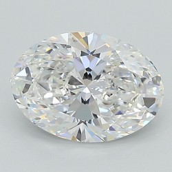 Diament laboratoryjny szlif owalny, 1.51ct, VVS2, D, IGI LG626412496