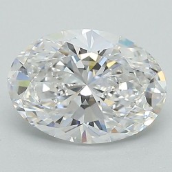 Diament laboratoryjny szlif owalny, 1.51ct, VVS2, D, IGI LG671451229