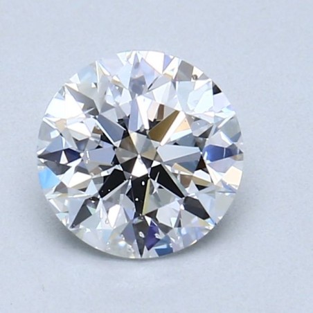 Diament szlif okrągły, 1.01ct, SI2, D, GIA 7526545596