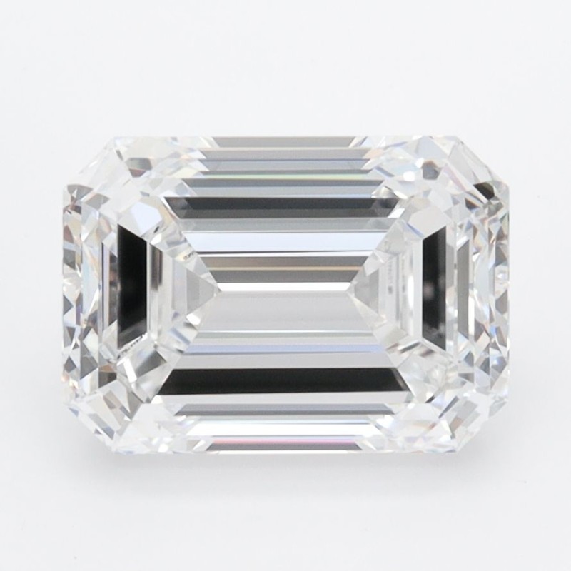 Diament laboratoryjny szlif szmaragdowy, 3ct, VVS2, D, IGI LG744515455