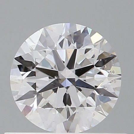 Diament szlif okrągły, 0.6ct, SI1, D, GIA 2527684486