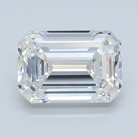 Diament laboratoryjny szlif szmaragdowy, 1.37ct, VVS2, E, IGI LG636429483