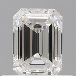 Diament szlif szmaragdowy, 0.51ct, VVS1, F, GIA 2537260162