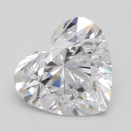 Diament laboratoryjny serce, 1.52ct, IF, E, GIA 7506327481