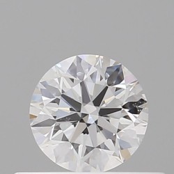 Diament szlif okrągły, 0.3ct, SI1, D, GIA 2517891063