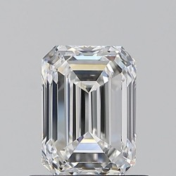 Diament szlif szmaragdowy, 0.9ct, VVS1, E, GIA 6541017331