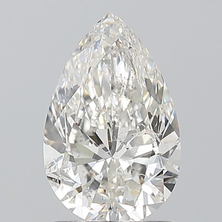 Diament szlif gruszkowy, 1.3ct, SI2, G, HRD 250000226441