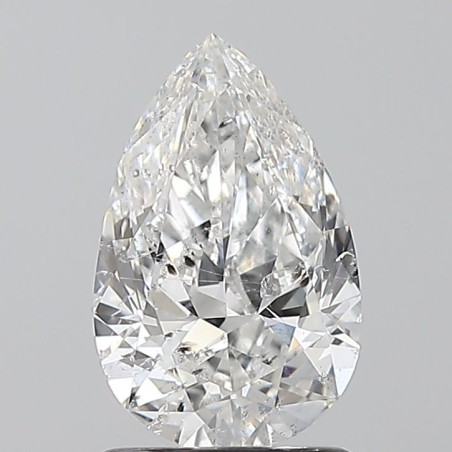 Diament szlif gruszkowy, 1.2ct, SI2, E, HRD 250000158491