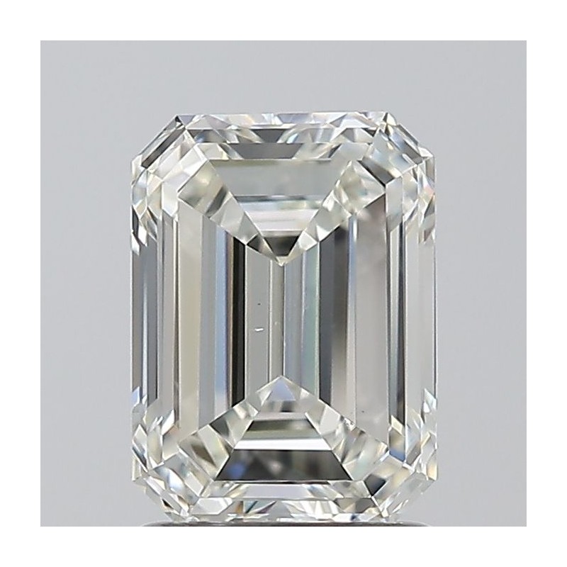 Diament szlif szmaragdowy, 1.5ct, VS2, H, HRD 250000305196