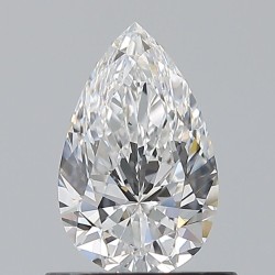 Diament szlif gruszkowy, 0.7ct, VS2, E, GIA 7543211014