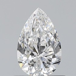 Diament szlif gruszkowy, 0.7ct, VS1, E, GIA 7541200213