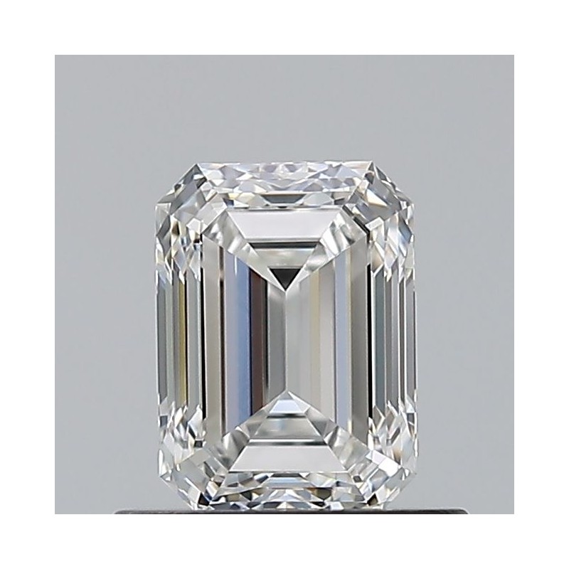 Diament szlif szmaragdowy, 0.7ct, VVS1, F, GIA 7546075159