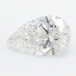 Diament laboratoryjny szlif gruszkowy, 1.52ct, VVS1, D, IGI LG744515516