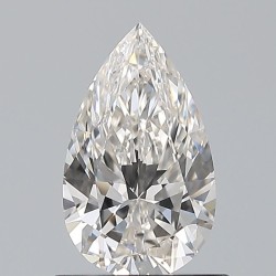Diament szlif gruszkowy, 0.8ct, VVS1, H, GIA 7541210897
