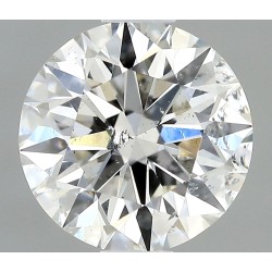 Diament szlif okrągły, 0.71ct, SI1, H, IGI 710596570
