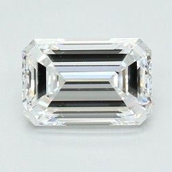 Diament laboratoryjny szlif szmaragdowy, 1.1ct, VVS2, D, IGI LG681591472