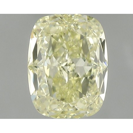 Diament o barwie fantazyjnej szlif poduszkowy brylantowy, 1.5ct, VS1, Fancy Yellow, GIA 6512585969