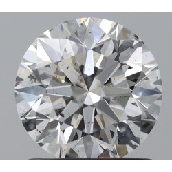 Diament szlif okrągły, 1.01ct, SI2, H, GIA 2546151539