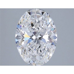 Diament laboratoryjny szlif owalny, 2.88ct, VVS2, E, IGI LG749593991