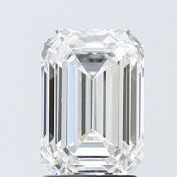 Diament laboratoryjny szlif szmaragdowy, 2.59ct, VVS2, E, IGI LG756569893