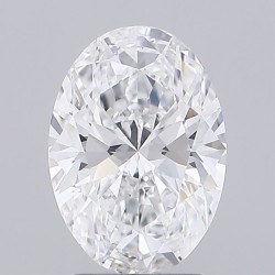 Diament laboratoryjny szlif owalny, 2.45ct, IF, D, IGI LG755526946