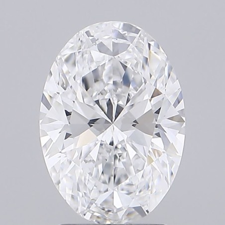 Diament laboratoryjny szlif owalny, 2.45ct, IF, D, IGI LG755526946