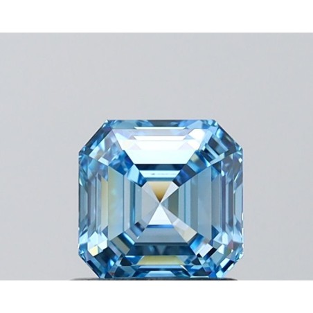 Diament laboratoryjny o barwie fantazyjnej Asscher, 1ct, VVS2, Fancy Vivid Blue, IGI LG754574303