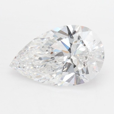 Diament laboratoryjny szlif gruszkowy, 1.36ct, IF, D, IGI LG743550647