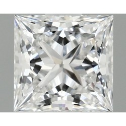 Diament laboratoryjny szlif princess, 1.09ct, VVS2, E, IGI LG717506323