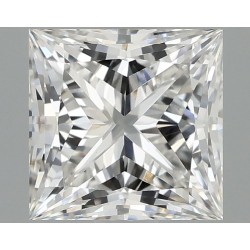 Diament laboratoryjny szlif princess, 1.08ct, VVS2, E, IGI LG704501411