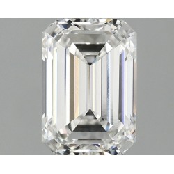 Diament laboratoryjny szlif szmaragdowy, 1.1ct, VVS2, E, IGI LG732580674