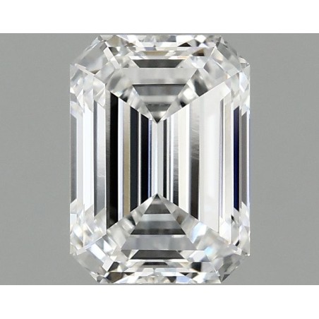 Diament laboratoryjny szlif szmaragdowy, 1.1ct, VVS2, E, IGI LG732582170