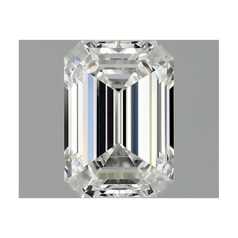 Diament laboratoryjny szlif szmaragdowy, 1.1ct, VVS2, E, IGI LG740502160