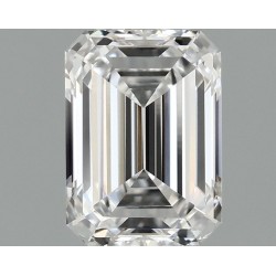 Diament laboratoryjny szlif szmaragdowy, 1.08ct, VVS2, E, IGI LG735593387