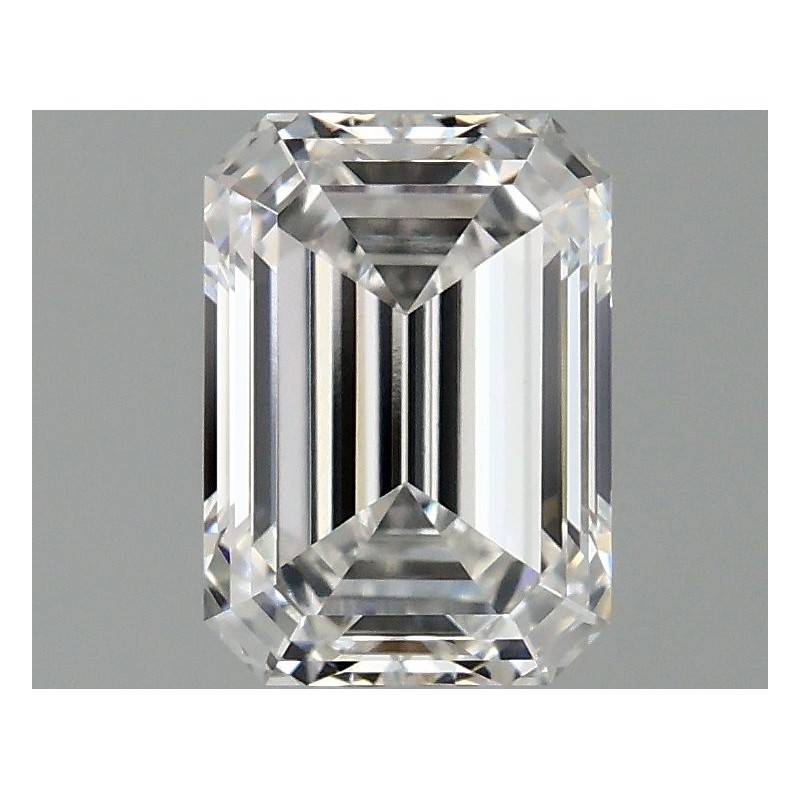 Diament laboratoryjny szlif szmaragdowy, 1.1ct, VVS2, E, IGI LG739562742
