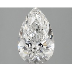 Diament laboratoryjny szlif gruszkowy, 2.1ct, VVS2, E, IGI LG746538689