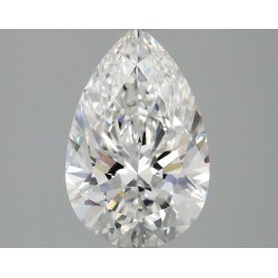 Diament laboratoryjny szlif gruszkowy, 2.1ct, VVS2, E, IGI LG747581384