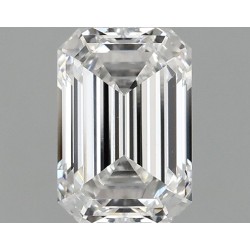 Diament laboratoryjny szlif szmaragdowy, 1ct, VVS2, E, IGI LG753502348