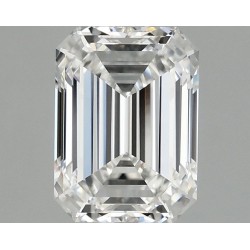 Diament laboratoryjny szlif szmaragdowy, 1.1ct, VVS2, E, IGI LG751508112