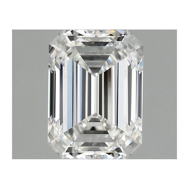 Diament laboratoryjny szlif szmaragdowy, 1.1ct, VVS2, E, IGI LG751508112