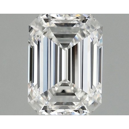 Diament laboratoryjny szlif szmaragdowy, 1.1ct, VVS2, E, IGI LG751508112