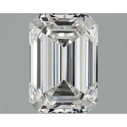 Diament laboratoryjny szlif szmaragdowy, 1.09ct, VVS2, E, IGI LG747581220