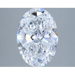 Diament laboratoryjny szlif owalny, 2.55ct, VVS1, D, IGI LG749556437