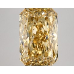 Diament laboratoryjny o barwie fantazyjnej radiant, 2.7ct, VVS2, Fancy Intense Yellow, IGI LG649407971