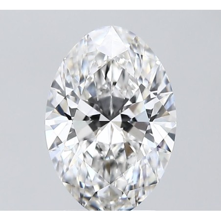 Diament laboratoryjny szlif owalny, 2.56ct, VVS2, F, IGI LG723582326