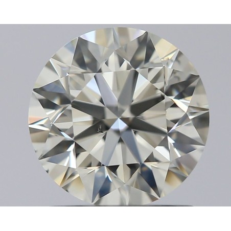 Diament szlif okrągły, 1.11ct, SI1, I, IGI 710573917